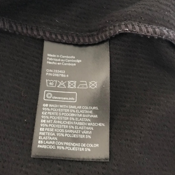 Christmas H&M Divided Ribbed Cut-Out Long Sleeve Midi Dress Size L Black - Picture 8 of 9